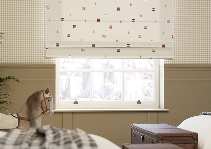 Kings Breakfast, Mini Kingsmen - Twist&Fit Roman Blind - Image 5